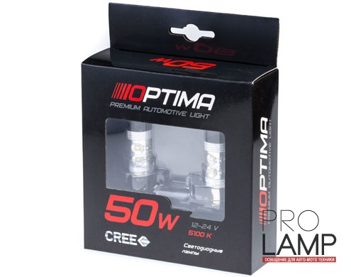 Светодиодные лампы Optima Premium P21/5W — op p21 5w 50w 4 glav 4