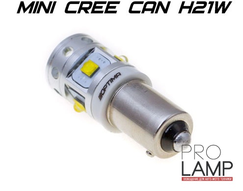 Светодиодные лампы Optima Premium H21W (BaY9S) MINI 30W 5100K — op h21w can 30w 4