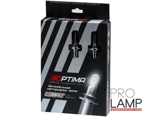 Светодиодные лампы Optima LED Premium Cobalt H7 — Optima cobalt h7 xhp50 2