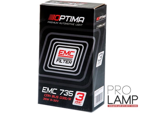 Блок розжига ксенона Optima Premium EMC-735 Slim: Optima Premium EMC 735 Slim 4