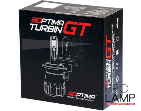 Светодиодные лампы Optima LED Turbine GT White H4 — Optima LED Turbine GT White H4 12