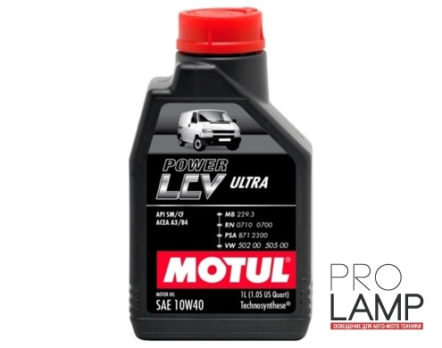 MOTUL Power LCV Ultra 10W-40 - 1 л.: b998c58734b2b959912470e8b96a25dd