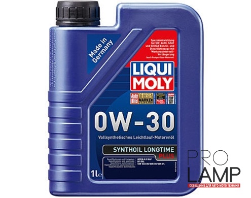 LIQUI MOLY Synthoil Longtime Plus 0W-30 — Синтетическое моторное масло 1 л.: motornoe maslo liqui moly synthoil longtime
