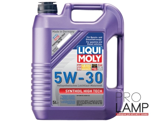 LIQUI MOLY Synthoil High Tech 5W-30 — Синтетическое моторное масло 5 л.: motornoe maslo liqui moly synthoil high tech 5w