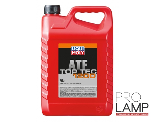 LIQUI MOLY Top Tec ATF 1200 — НС-синтетическое трансмиссионное масло для АКПП 5 л.: transmissionnoe maslo liqui moly top