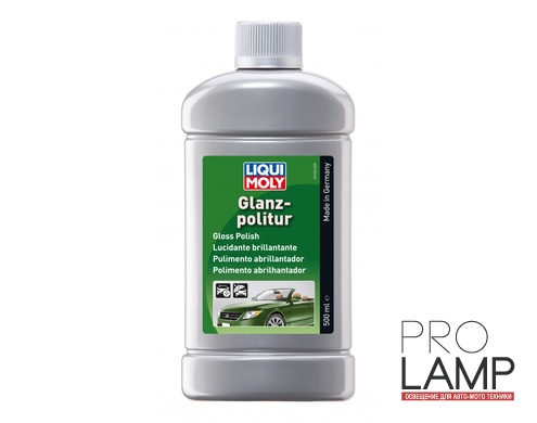 LIQUI MOLY Glanz Politur — Полироль для придания блеска эмалевым покрытиям 0.5 л.: polirol liqui moly glanz politur dlya