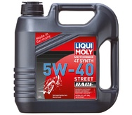 LIQUI MOLY Motorbike 4T Synth Street Race 5W-40 — Cинтетическое моторное масло для 4-тактных мотоциклов 4 л.
