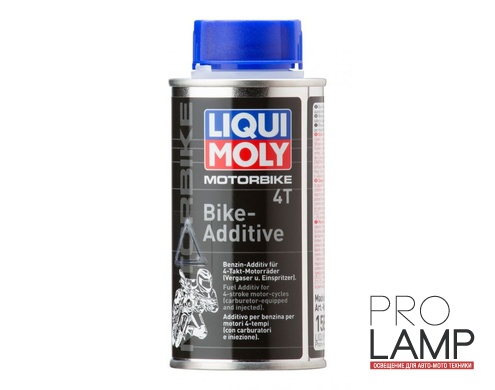 LIQUI MOLY Motorbike 4T-Bike-Additiv — Присадка для очистки топливной системы 4-тактных двигателей 0.125 л.