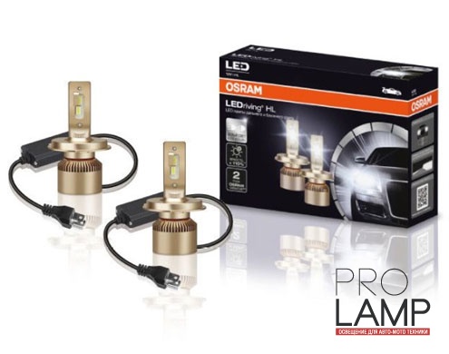 Светодиодные лампы Osram H4, 2000Lm - 64193-DWS — Pro Lamp LEDrivingHL Osram H4 64193DWS 5